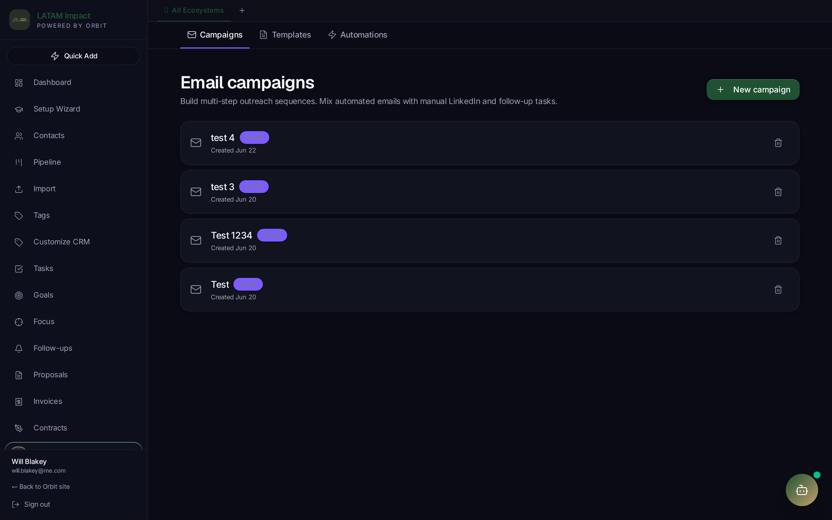 Email Campaigns